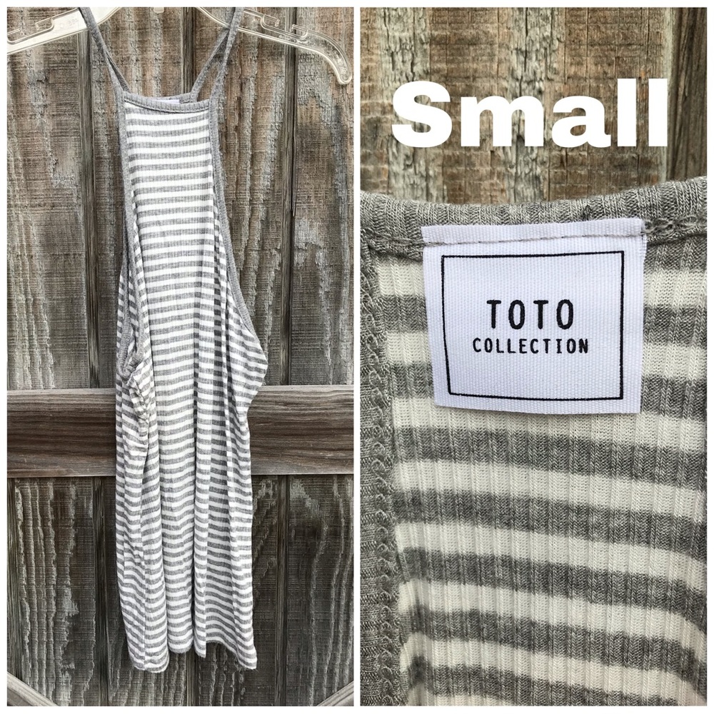 Toto collection small striped tanktop